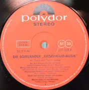 LP - Egerländer Kaiserwald-Musik - Die Egerländer 'Kaiserwald-Musik' Folge II