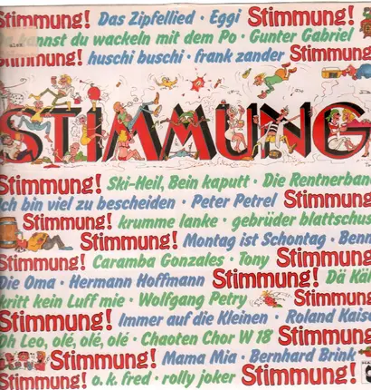 Eggi Bierling, Peter Petrel, a.o. - Stimmung!