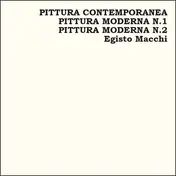 Egisto Macchi - Pittura Contemporanea-Pittura Mod