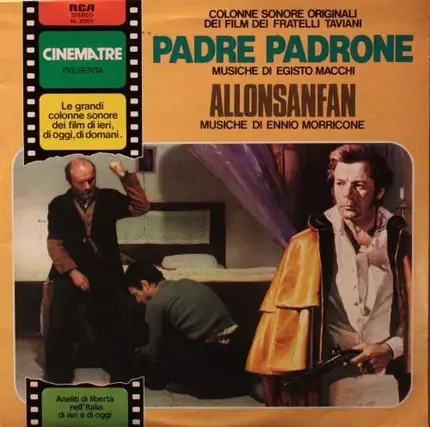 Egisto Macchi / Ennio Morricone - Padre Padrone / Allonsanfàn