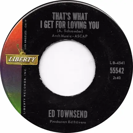 Ed Townsend - There's No End