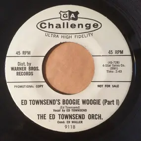 Ed Townsend - Ed Townsend's Boogie Woogie (Part I) / Ed Townsend's Boogie Woogie (Part II)