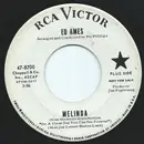 7inch Vinyl Single - Ed Ames - Melinda / Pretty Is - Promo