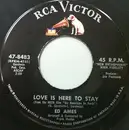 7inch Vinyl Single - Ed Ames - Love Is Here To Stay / Try To Remember