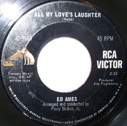 Ed Ames - All My Love's Laughter