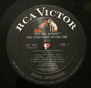 LP - Ed Ames - Sings Who Will Answer? (And Other Songs Of Our Time)