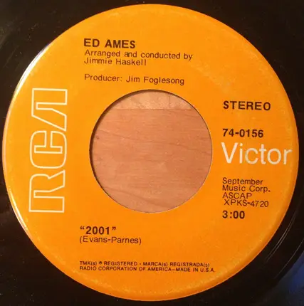 Ed Ames - Son Of A Travelin' Man / 2001