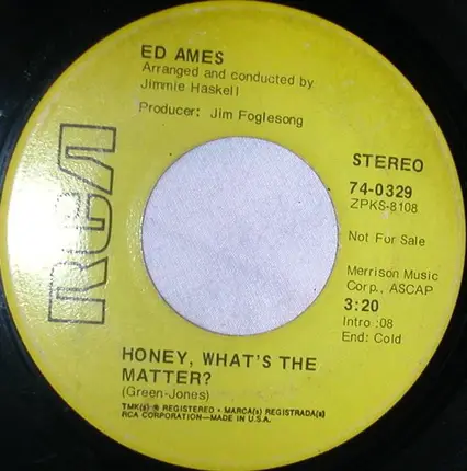 Ed Ames - Three Good Reasons
