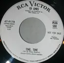 7inch Vinyl Single - Ed Ames - Time, Time (Tu As Beau Sourire) / One Little Girl At A Time