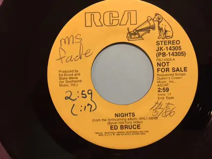 Ed Bruce - Nights
