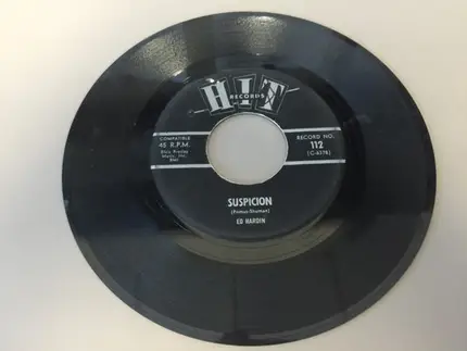 Ed Hardin , The Music City Singers - Suspicion