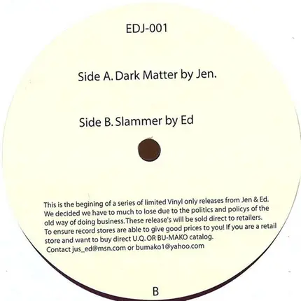 Ed & Jen - Dark Matter