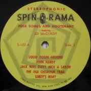LP - Ed McCurdy - Folk Songs & Hootenanny Featuring Ed McCurdy