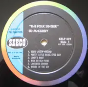 LP - Ed McCurdy - The Folk Singer