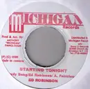 7inch Vinyl Single - Ed Robinson - Starting Tonight