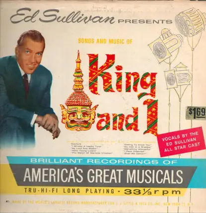 Ed Sullivan - Ed Sullivan Presents Songs And Music Of 'The King And I'