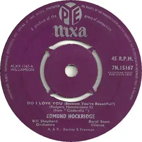 Edmund Hockridge - Do I Love You (Because You're Beautiful?) / Tonight