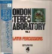 LP - Edmundo Ros and his Orchestra - London Stereo Laboratory Vol.3 'Latin Percussions' - OBI and Insert included.