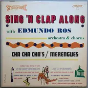 LP - Edmundo Ros & His Orchestra - Sing Along Clap Along With Ros On Broadway - Blue Back Cover