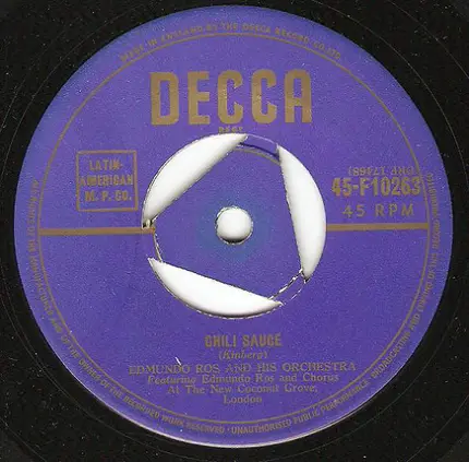 Edmundo Ros & His Orchestra - Somebody Bad Stole De Wedding Bell (Who's Got De Ding Dong)