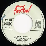 7inch Vinyl Single - Edna Gallix - Petit Papa Noël
