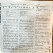 LP - Edna St. Vincent Millay - Reading Her Poetry