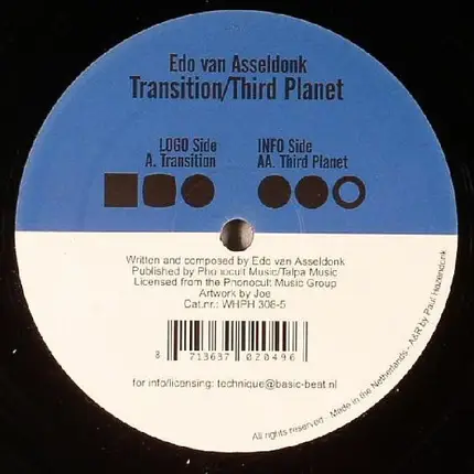 Edo van Asseldonk - Transition / Third Planet