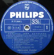 LP - Edouard Duleu Et Son Ensemble Musette - Bonjour Mon Auvergne