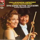 LP - Édouard Lalo , Pablo de Sarasate , Anne-Sophie Mutter • Seiji Ozawa / Orchestre National de France - Symphonie Espagnole • Zigeunerweisen