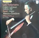 LP - Édouard Lalo / Camille Saint-Saëns / Gabriel Fauré - Concertos Pour Violoncelle / Elégie