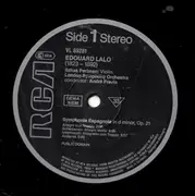 LP - Édouard Lalo / Maurice Ravel - Itzhak Perlman , London Symphony Orchestra , André Previn - Symphonie Espagnole / Tzigane