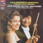 LP - Édouard Lalo / Pablo de Sarasate - Anne-Sophie Mutter / Seiji Ozawa / Orchestre National de France - Symphonie Espagnole / Zigeunerweisen - Gatefold