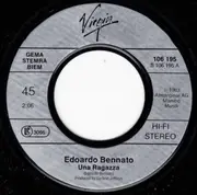 7inch Vinyl Single - Edoardo Bennato - Una Ragazza / Assuefazione
