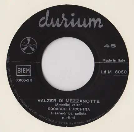 Edoardo Lucchina - Il Carnevale Di Venezia / Valzer Di Mezzanotte