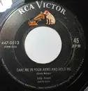 7inch Vinyl Single - Eddy Arnold - Take Me In Your Arms And Hold Me / I'm Throwing Rice (At The Girl That I Love)