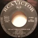 7inch Vinyl Single - Eddy Arnold - The Last Word In Lonesome Is Me / Mary Claire Melvina Rebecca Jane
