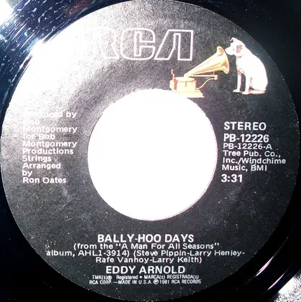 Eddy Arnold - Bally-Hoo Days