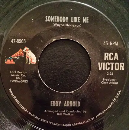 Eddy Arnold - Somebody Like Me