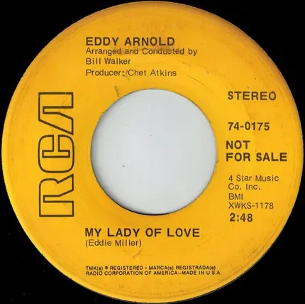 Eddy Arnold - But For Love / My Lady Of Love