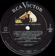 LP - Eddy Arnold - Eddy Arnold Sings Them Again