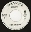 7inch Vinyl Single - Eddy Arnold - I Don't Cry No More / I Thank My Lucky Stars