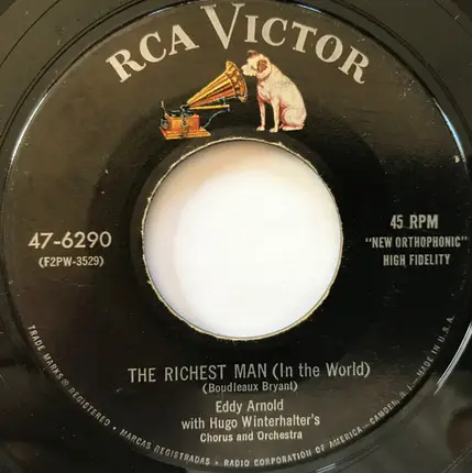 Eddy Arnold - I Walked Alone Last Night / The Richest Man (In The World)