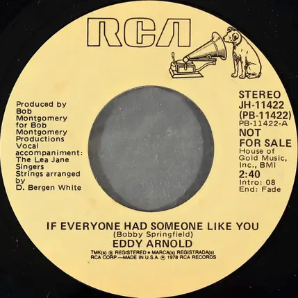 Eddy Arnold - If Everyone Had Someone Like You