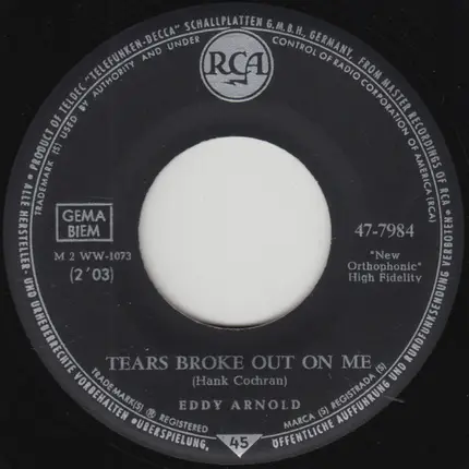 Eddy Arnold - I'll Do As Much For You Someday