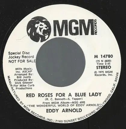 Eddy Arnold - Red Roses For A Blue Lady