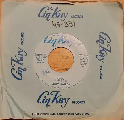 Eddy Bailes - Honky Tonk Away / Ohio
