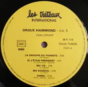 LP - Eddy Driver - Orgue Hammond, Vol. 5