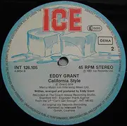 12inch Vinyl Single - Eddy Grant - Time To Let Go / California Style