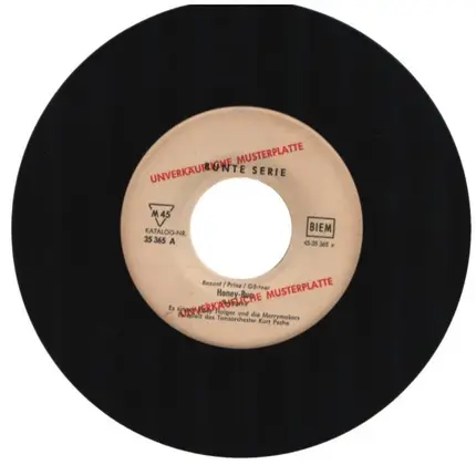 Eddy Holger , The Merrymakers , Das Tanzorchester Kurt Peche - Sexbomben-Rock / Honey Bun