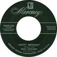 Eddy Howard And His Orchestra - Happy Birthday / Anniversary Waltz